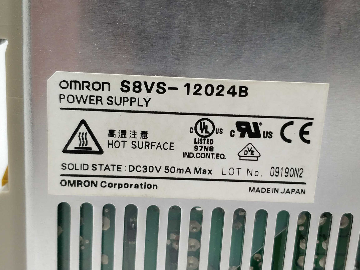 OMRON S8VS-12024B Power supply 24VDC 5A