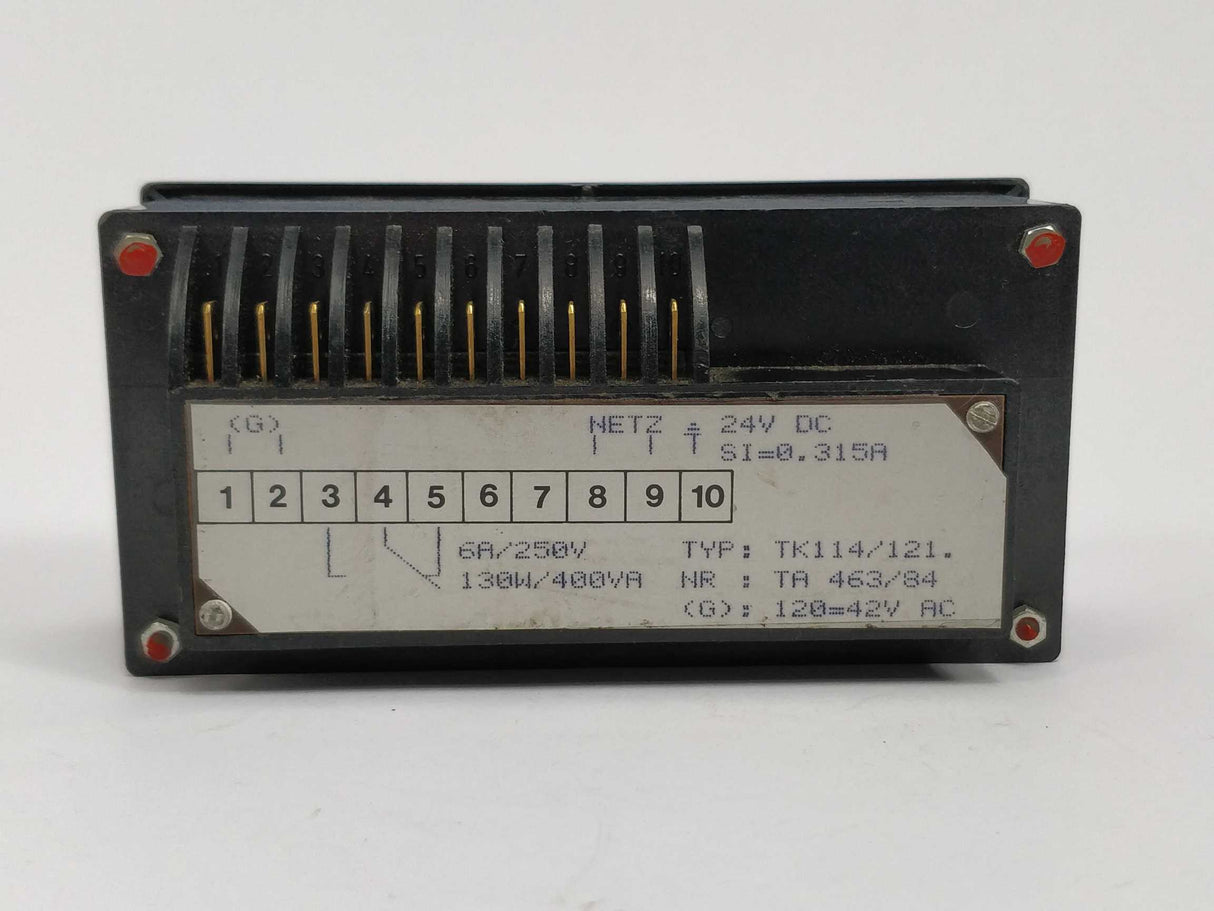 Noris TK114/121. TK 114 tachometer