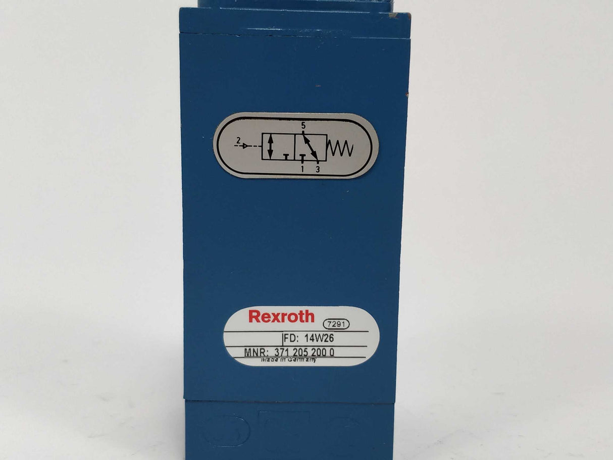 Rexroth 3712052000 7291 FD 14W26 directional control valve