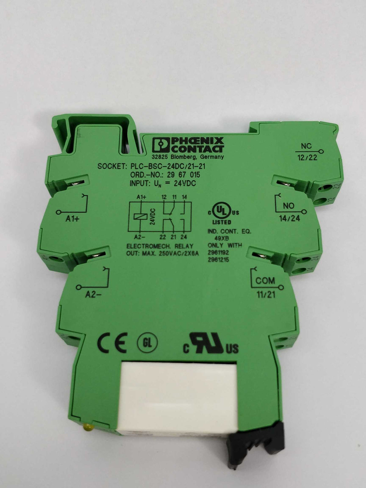 Phoenix Contact 2967015 Relay base