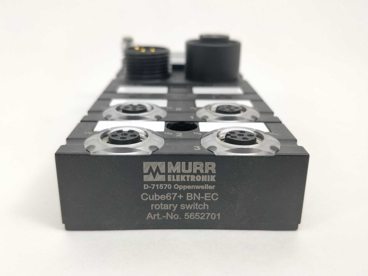 MURR Elektronik CUBE67+ BN-EC. 5652701 CUBE67+ BN-EC Rotary Switch