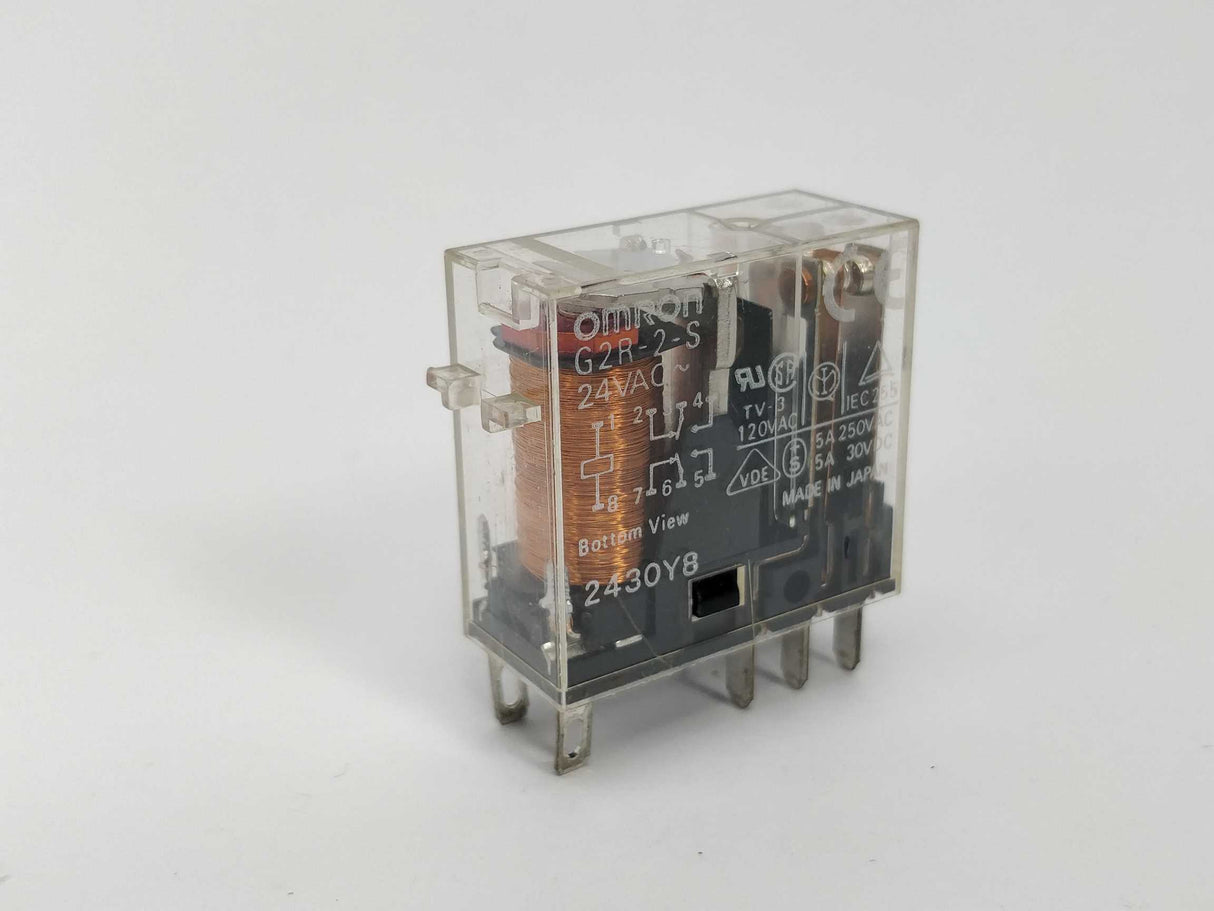 OMRON G2R-2-S Plug-in relay 24VAC 13Pcs
