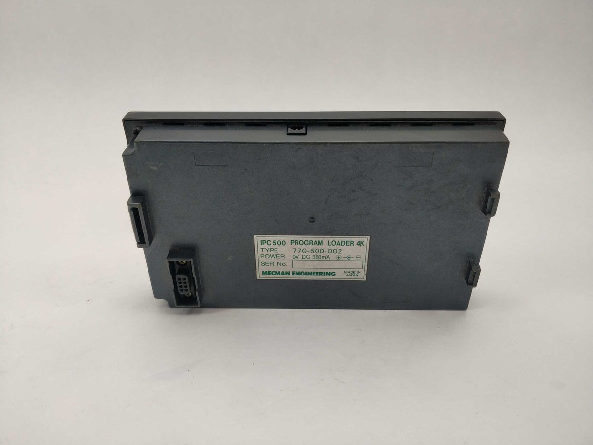 Mecman Engineering IPC Program Loader. 770-500-002 IPC Program Loader 4K