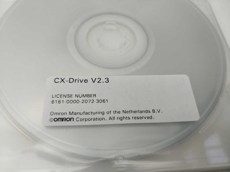 OMRON CX-Drive Software V2.3