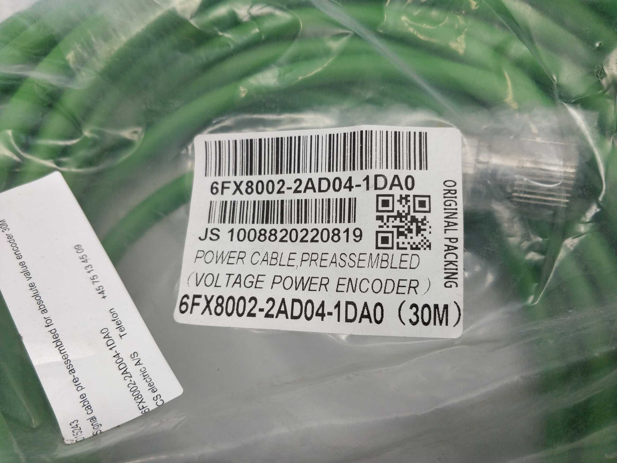 FOR Siemens 6FX8002-2AD04-1DA0 Power cable preassembled, 30M