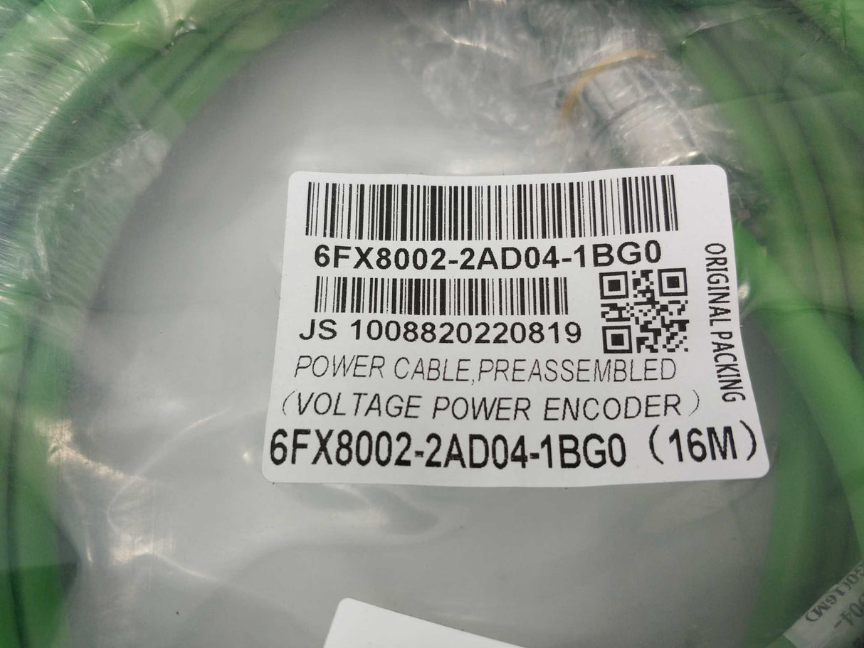 FOR Siemens 6FX8002-2AD04-1BG0 Power cable preassembled, 16M