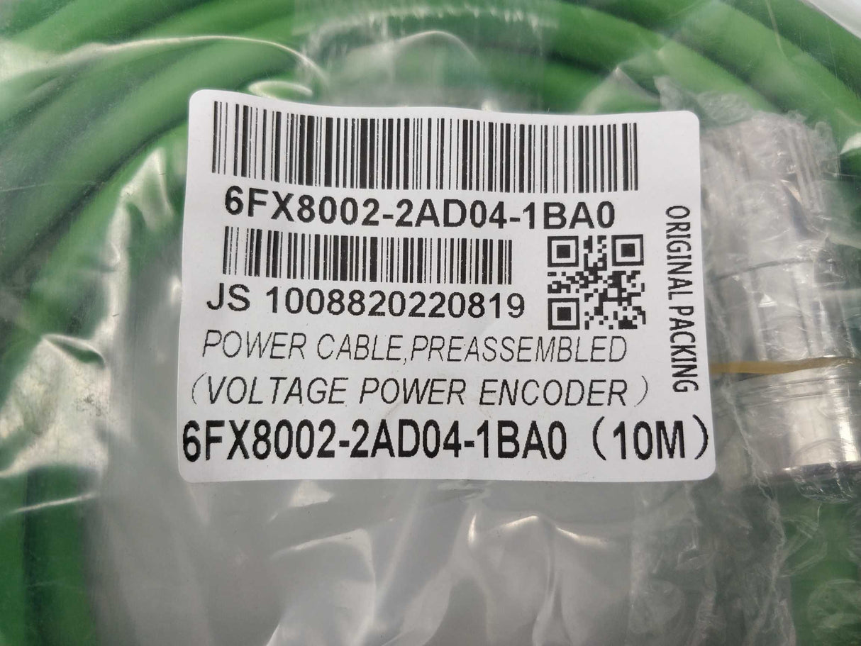 FOR Siemens 6FX8002-2AD04-1BA0 Power cable preassembled, 10M