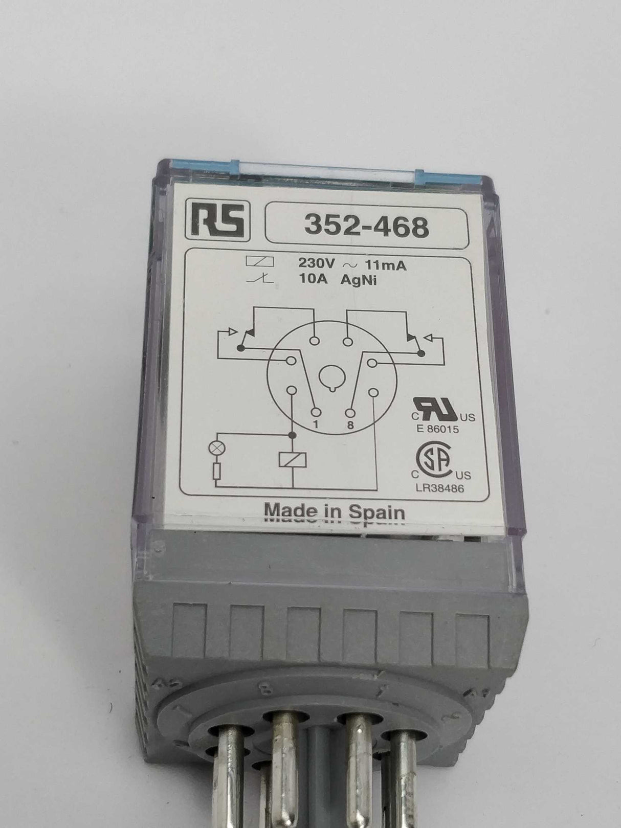 RELECO MR-C 352-468 230VAC 10A Relay 5Pcs