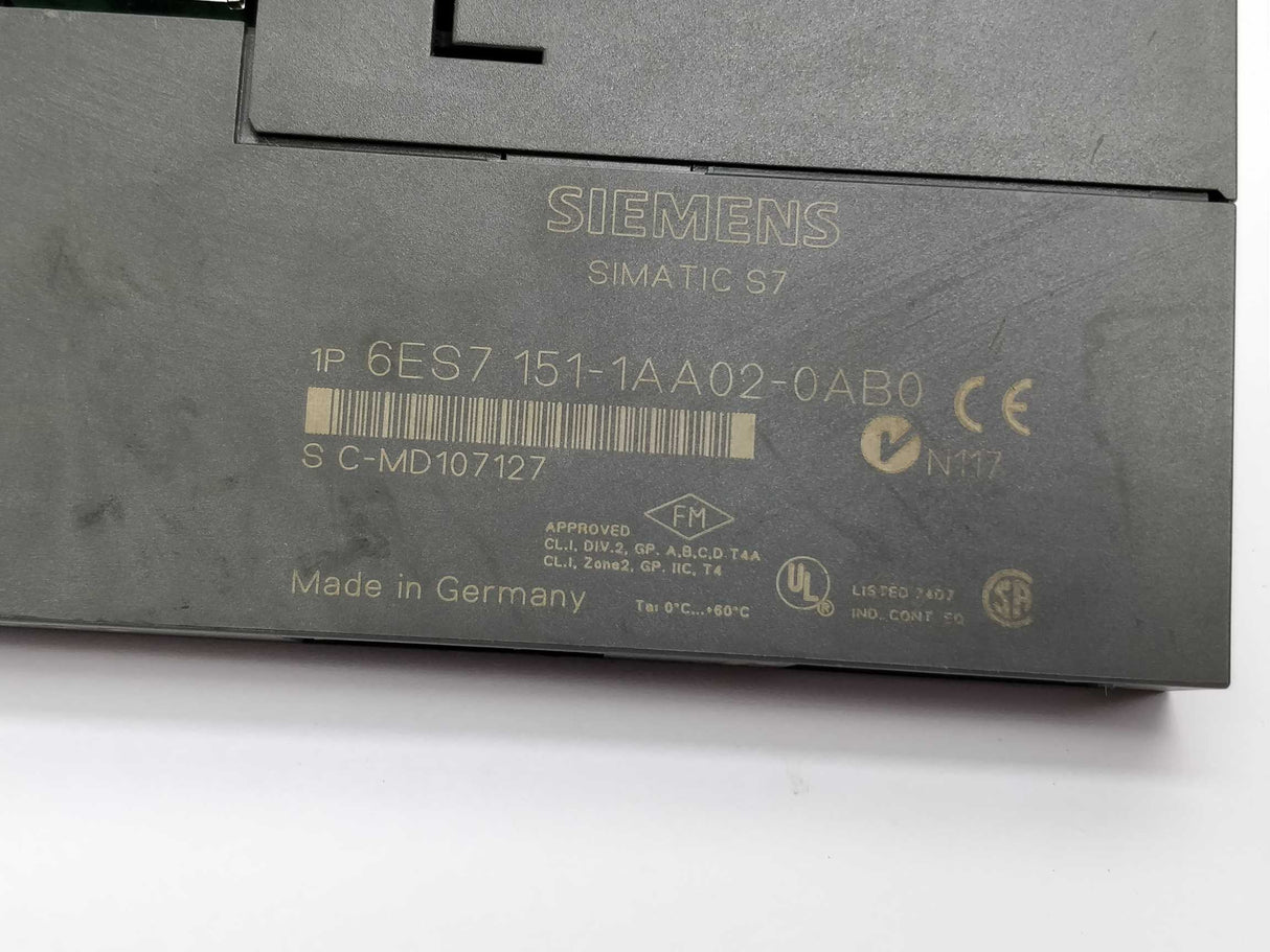Siemens 6ES7 151-1AA02-0AB0 Interface module IM151-1 E01