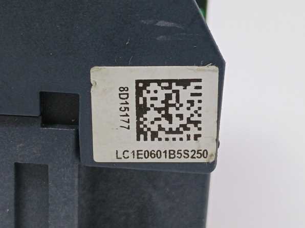 Schneider Electric LC1E0601B5S250 LC1E0601B5 EasyPact Contactor 24VAC Coil