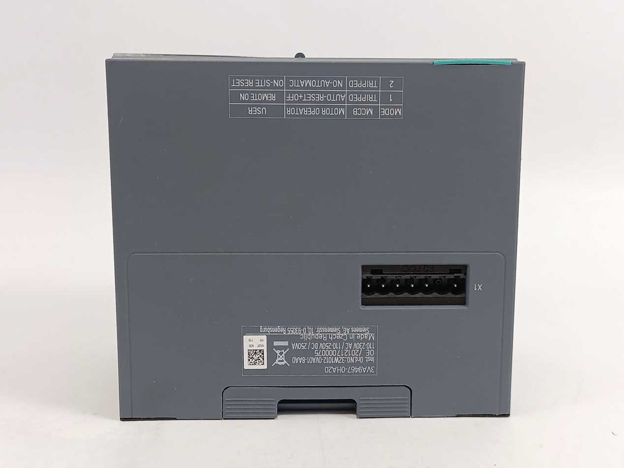 Siemens 3VA9467-0HA20 MO320 Motor Operator