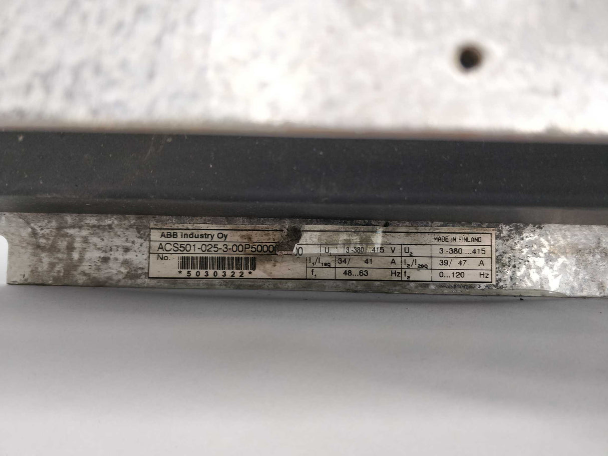 ABB ACS501-025-3-00P500000 Drive