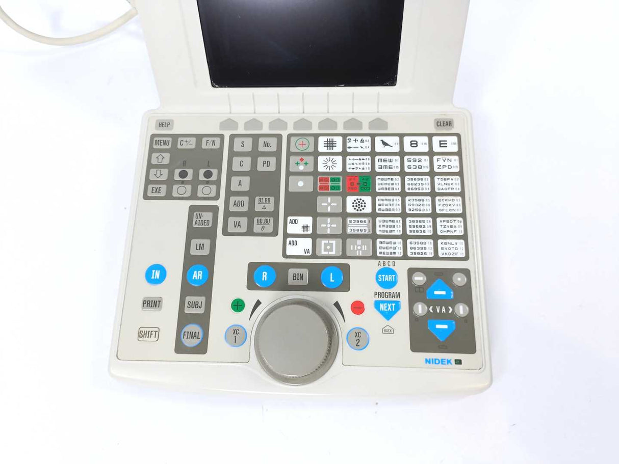 Nidek RT-2100 Ophtalmic Set Refractor, CP-690 Chart Projector