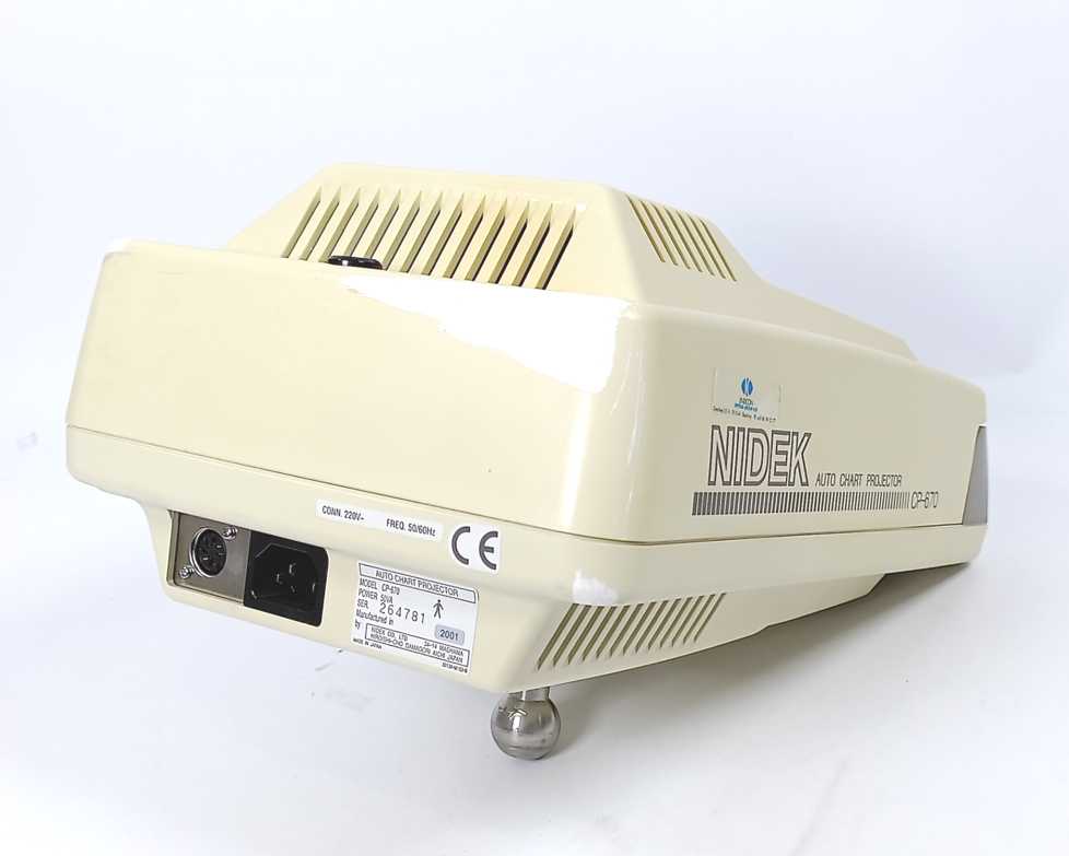 Nidek CP-670 Auto Chart Projector. Defective