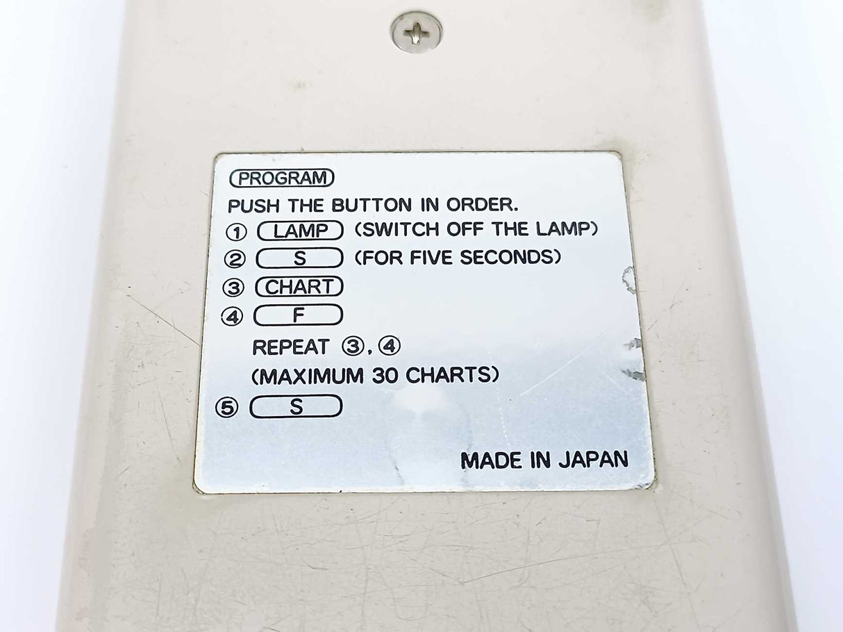 Magnon CP-600 Auto Chart Projector Remote