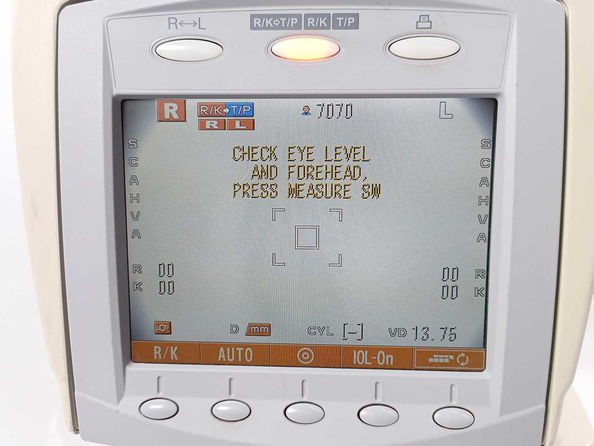 TOPCON TRK-1P Auto-Refractometer Keratometer