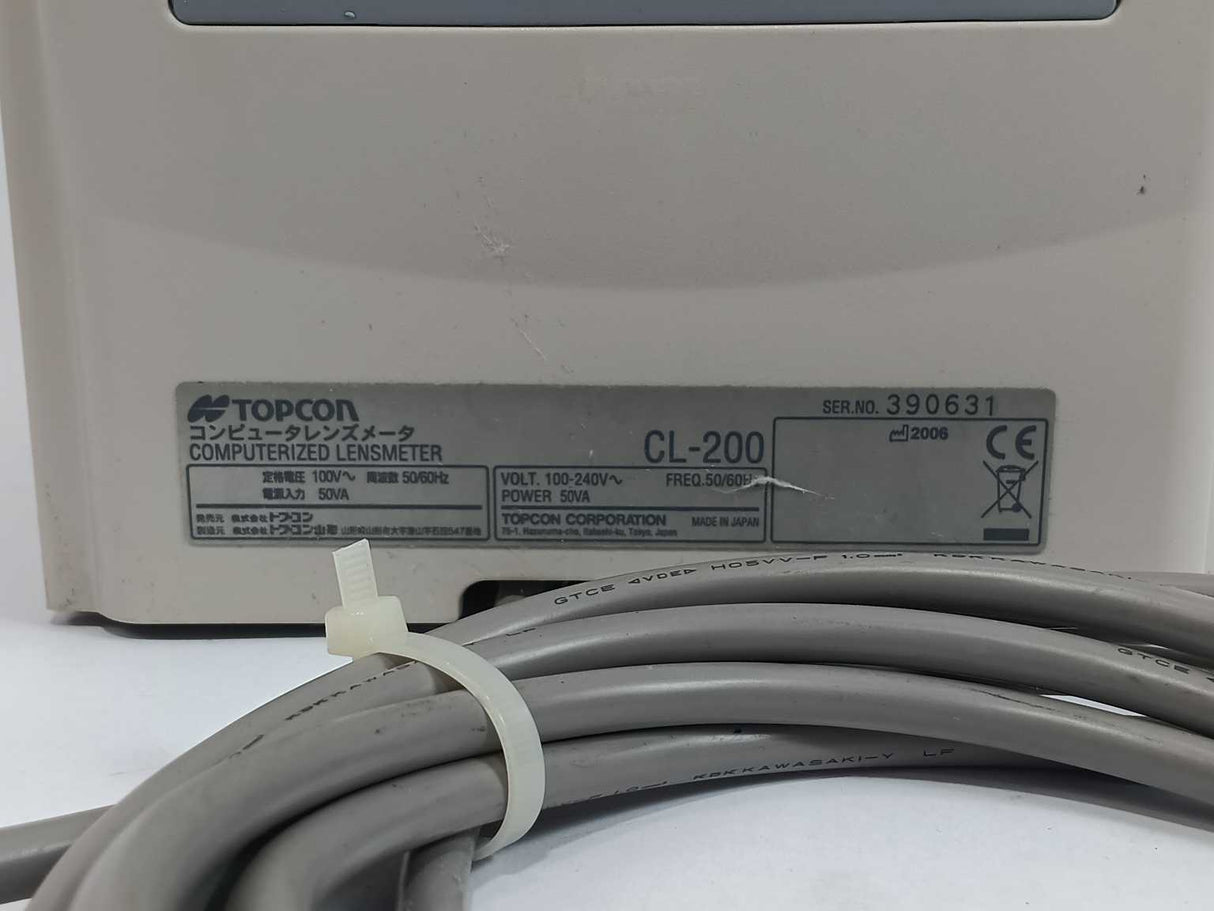 TOPCON CL-200 Computerized Lensmeter