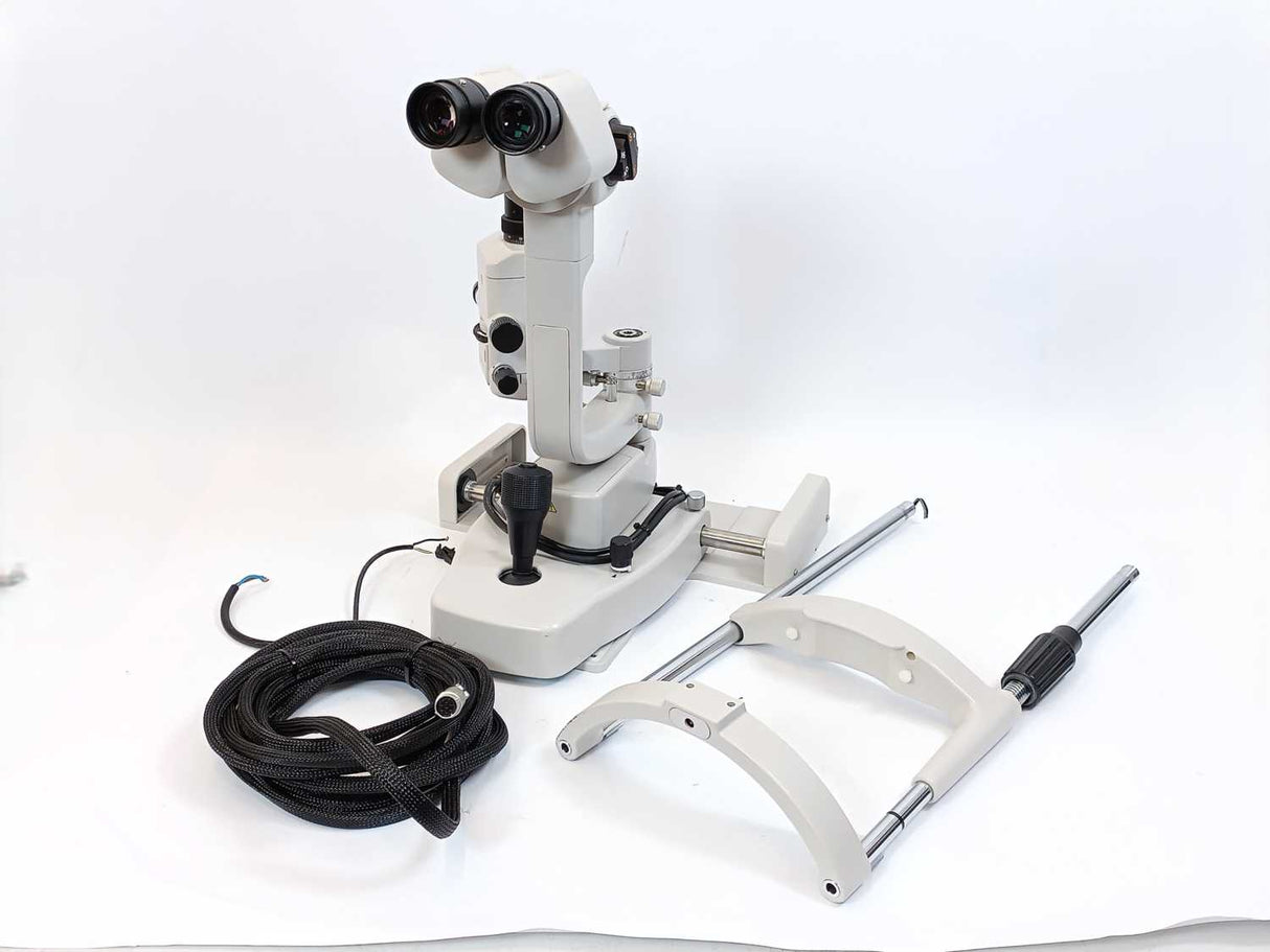 TOPCON SL-D4 Slit Lamp 100-240V w/ CHR-4 Chin Rest
