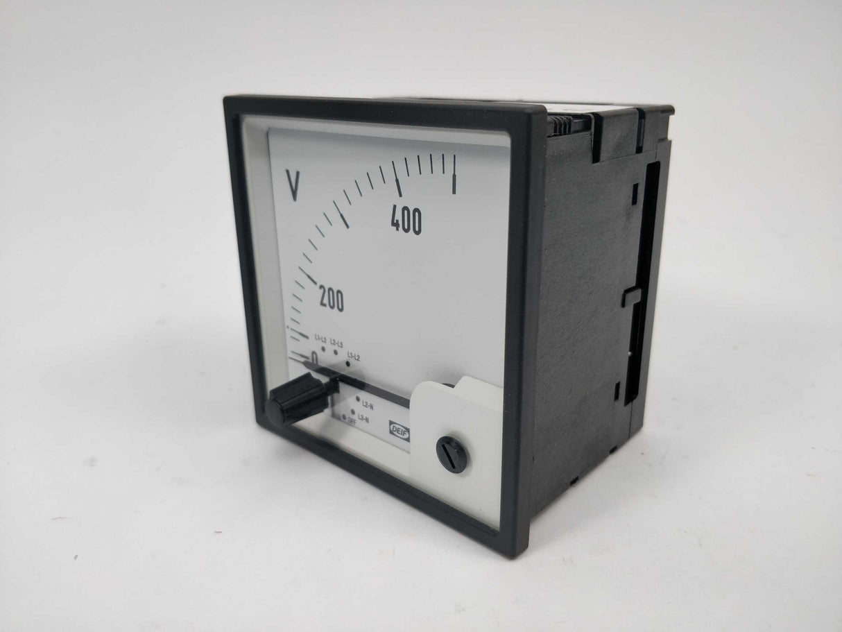 Deif 2961111120-02 EQ96-sw7 Voltmeter with built in switch