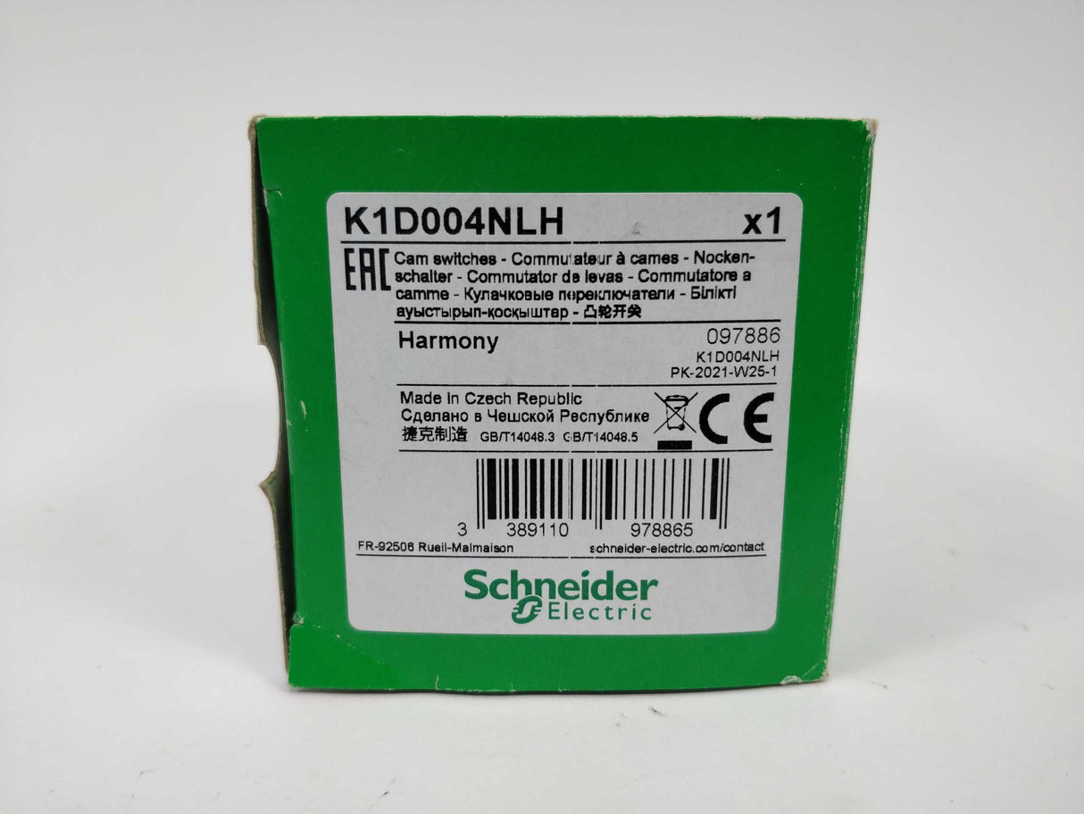 Schneider Electric K1D004NLH Cam Switch Harmony