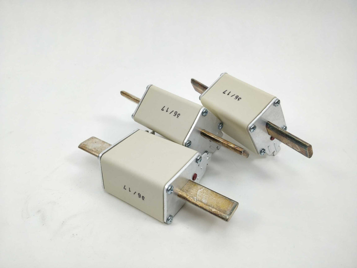 MERSEN NH2GG50V100 Fuse Link, M214670C. 100A. 3 Pcs