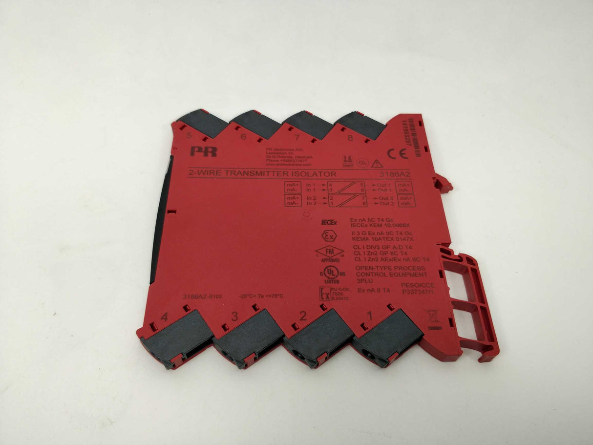 PR Electronics 3186A2 2-Wire Transmitter Isolater