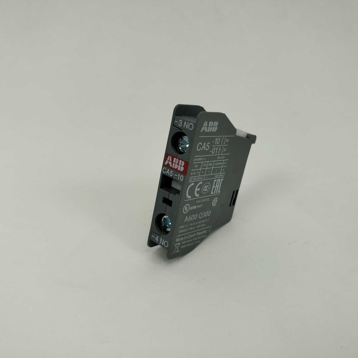 ABB 1SBN010010R1010 CA5-10 Auxilary Contact Block 2 Pcs. – Buy2Sell ApS