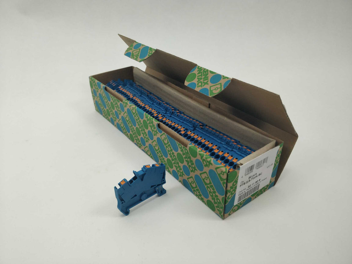 Phoenix Contact 3211906 PTS 2,5-TWIN BU 50 Pcs.