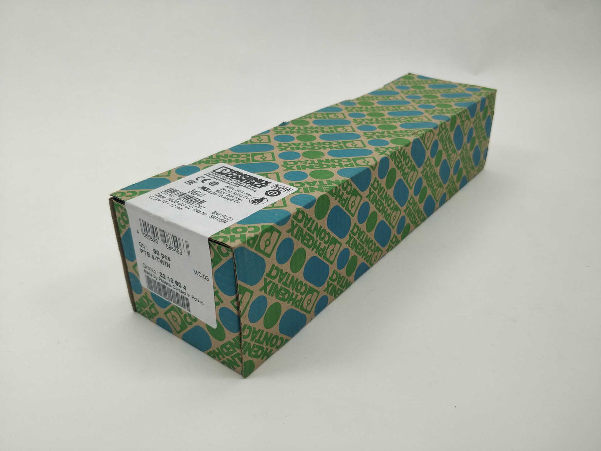Phoenix Contact 3213604 PTS 4-TWIN 50 Pcs.