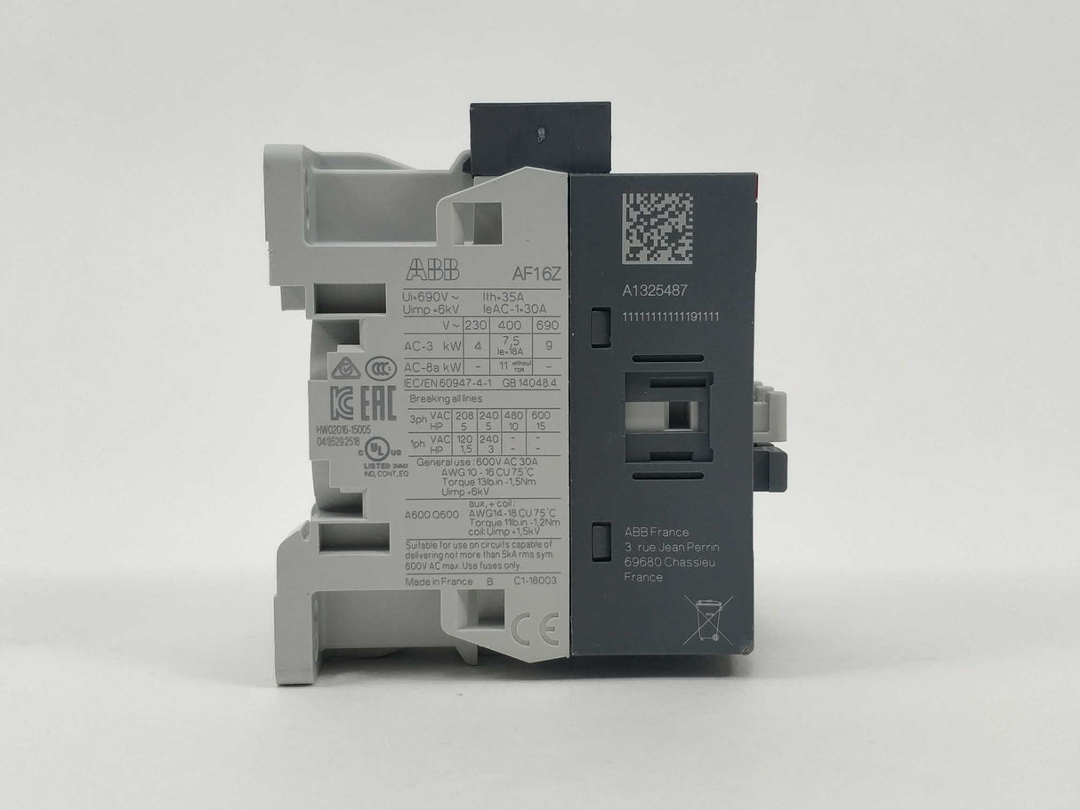 ABB 1SBL176001R2301 AF16Z-30-01-23 100-250V50/60HZ-DC Contactor