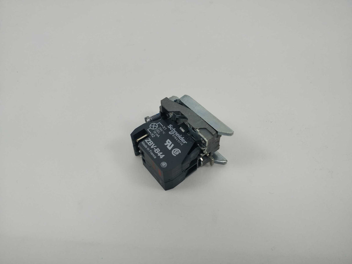 Schneider Electric ZB4BW0B424 red light block with body/fixing collar