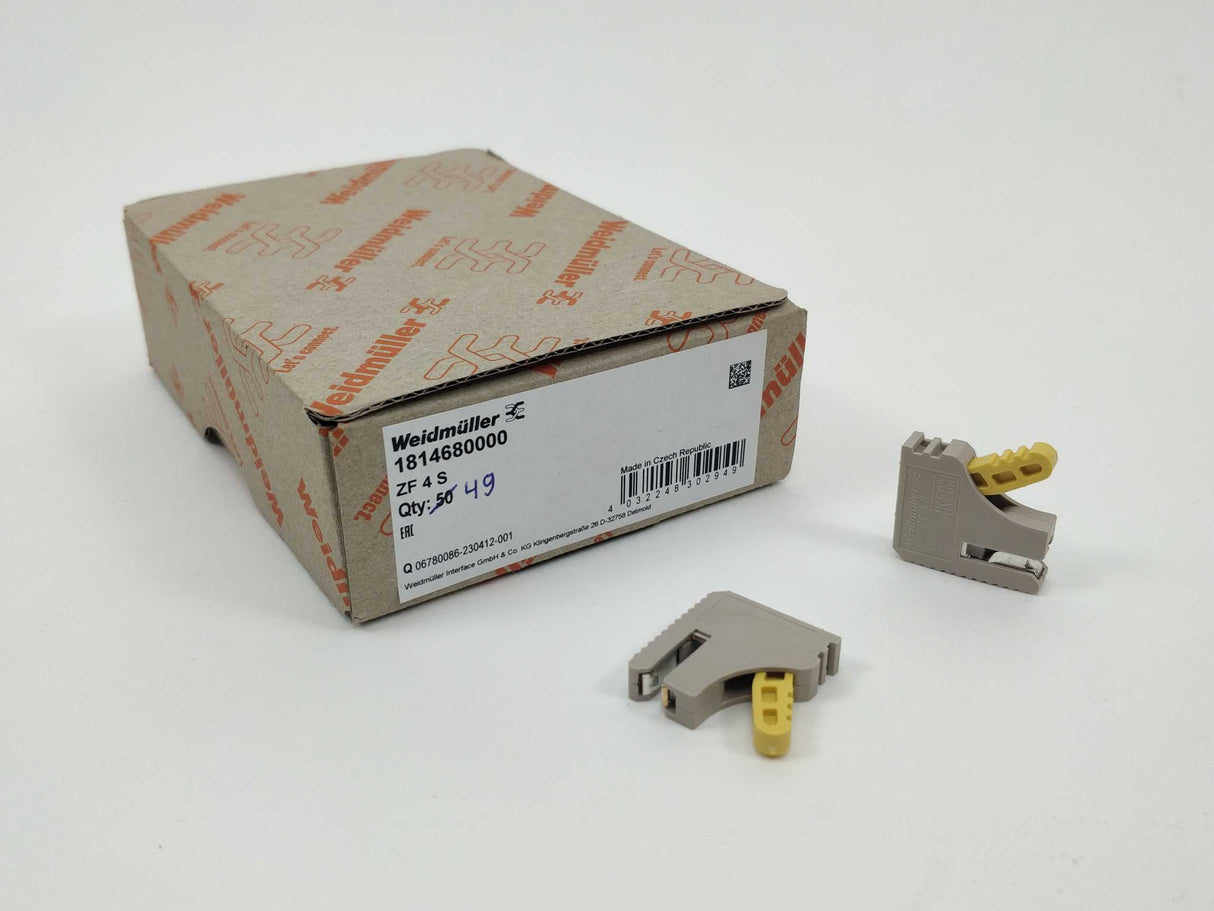 Weidmüller ZF 4 S 1814680000 ZF 4 S 49 Pcs.