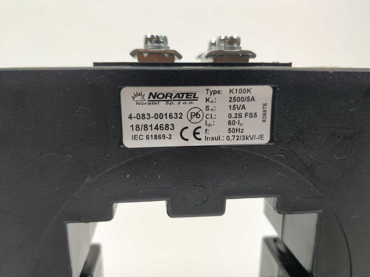 Noratel 4-083-001632 K100K Transformer 2500/5A