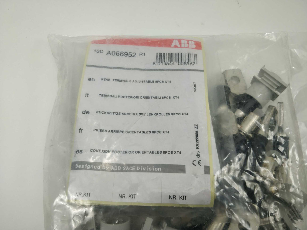 ABB 1SDA066952R1 REAR TERMINALS ADJUSTABLE 8pcs XT4