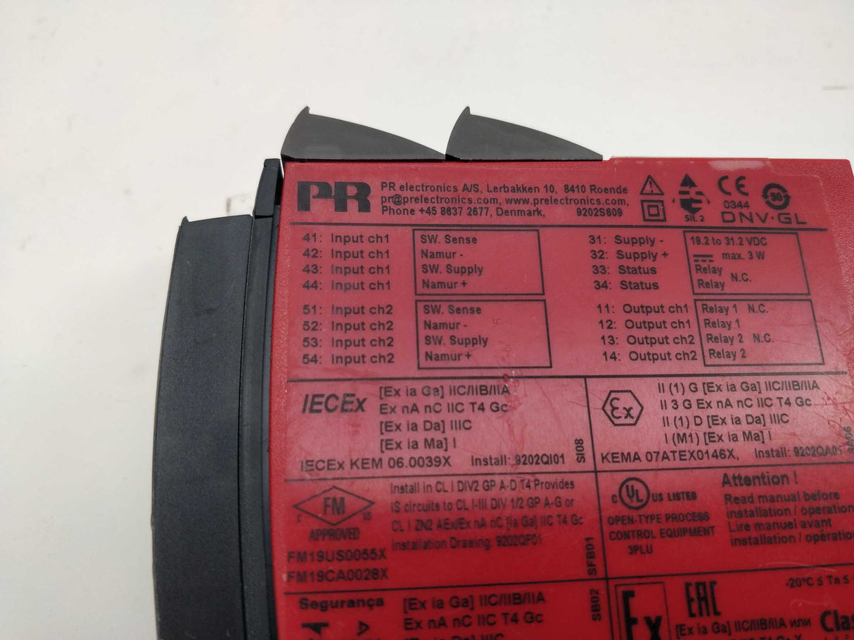 PR Electronics 9202B3B Pulse isolator for transmission