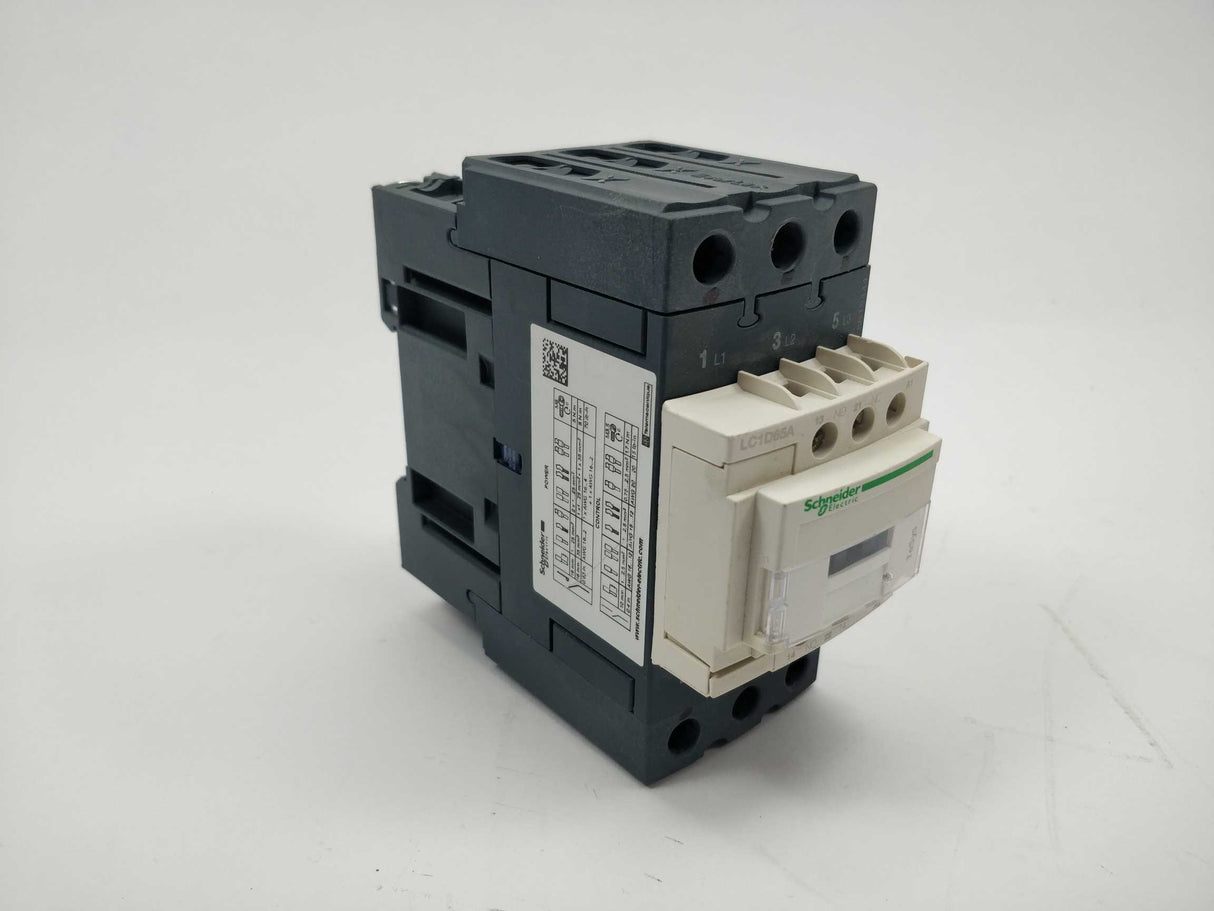 Schneider Electric LC1D65A TeSys 3-Pole Contactor. 230VAC