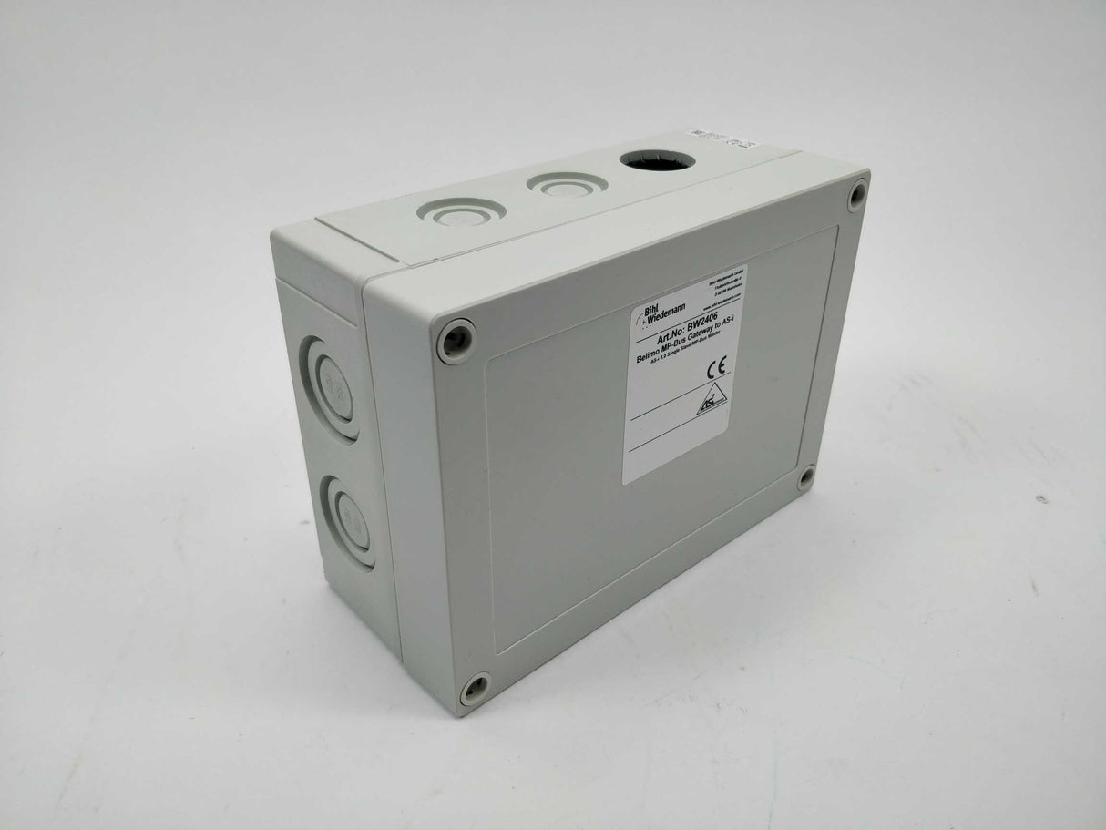 Bihl+Wiedemann BW2406 Belimo MP-Bus Gateway to AS-i