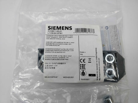 Siemens 3VW9011-0AL01 Accessory circuit beaker