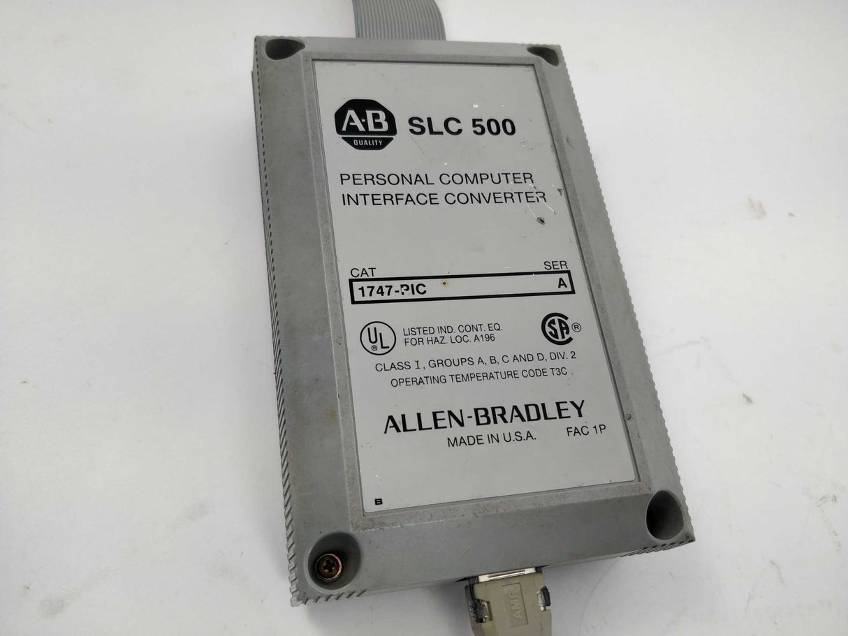AB 1747-PIC SLC 500 Personal computer interface converter Ser.A
