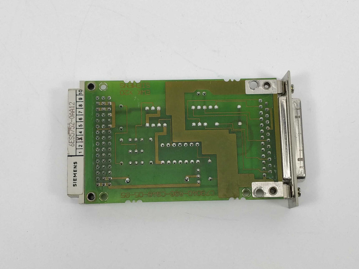 Siemens 6ES5752-0AA12 SIMATIC S5 Interface submodule