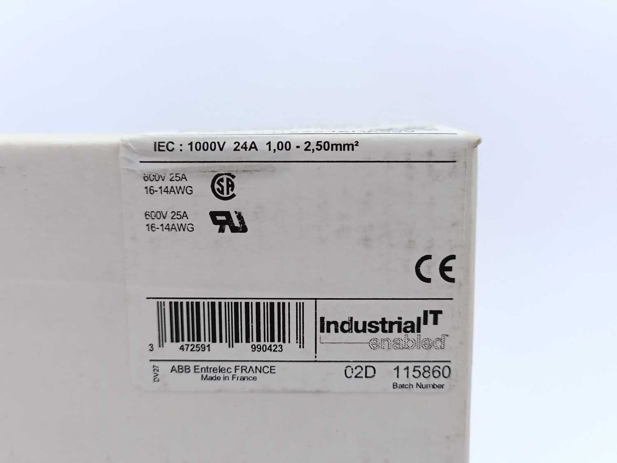 entrelec / ABB 019904225 D6/8.ADO 50 Pcs.