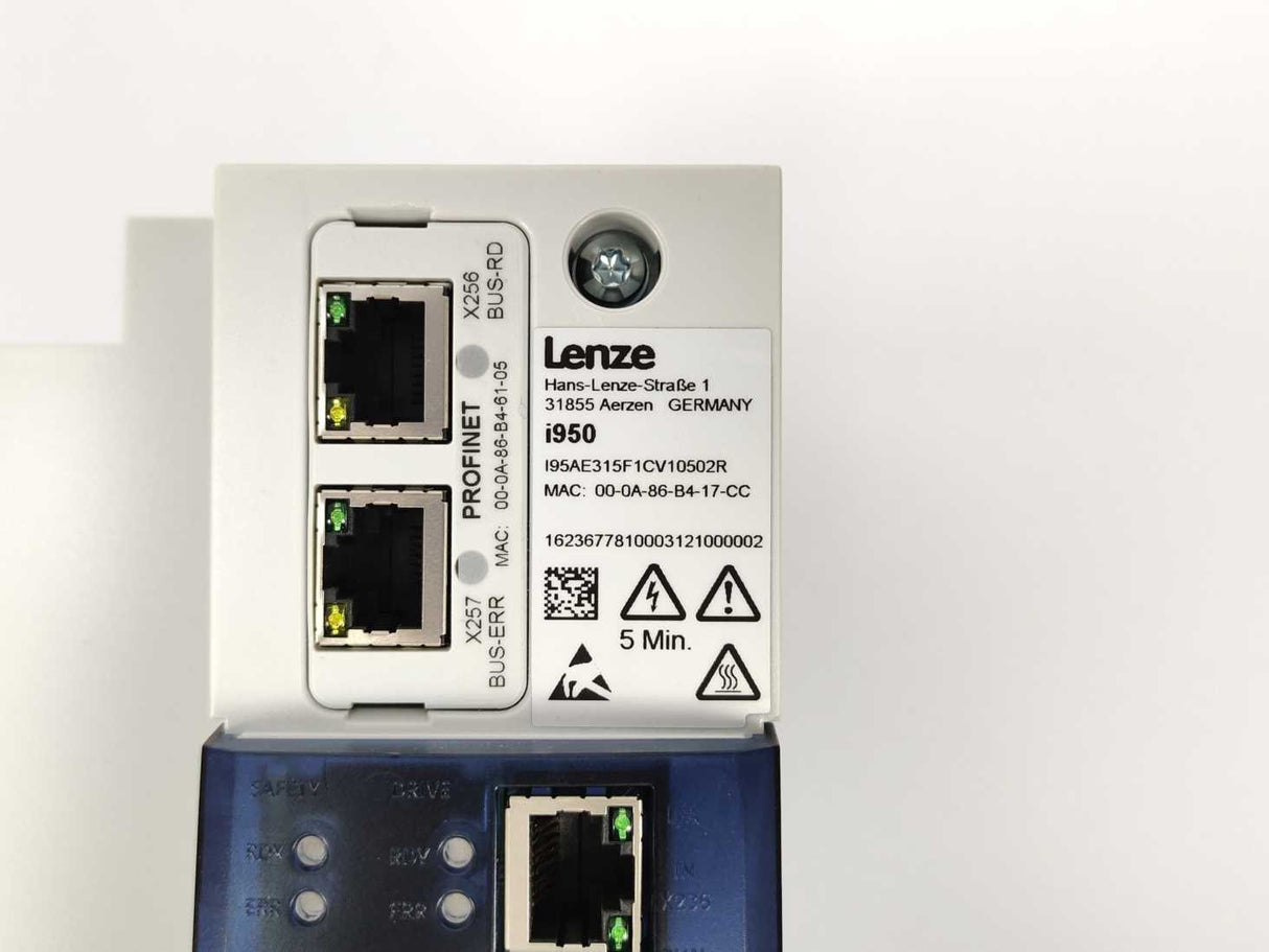 LENZE I95AE315F1CV10502R Inverter i950