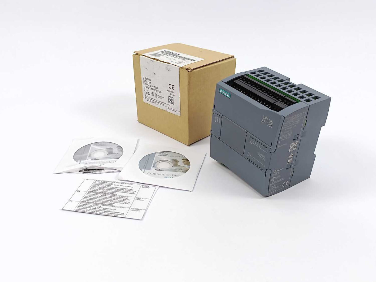 Siemens 6AG1211-1AE31-4XB0 S7-1200, CPU 1211 DC/DC/DC