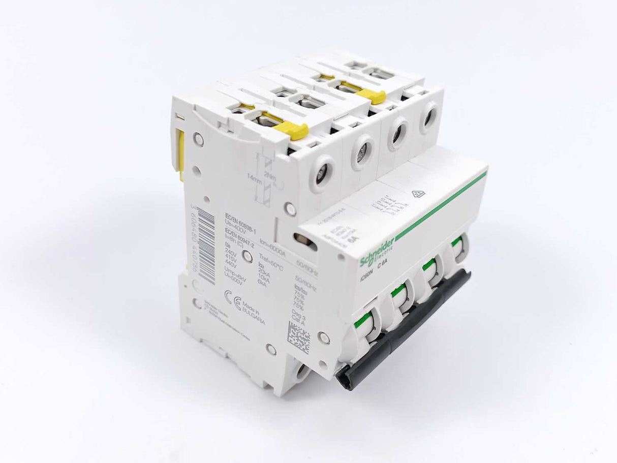 Schneider Electric iC60N C 6A,60947-2,Icu=10kA