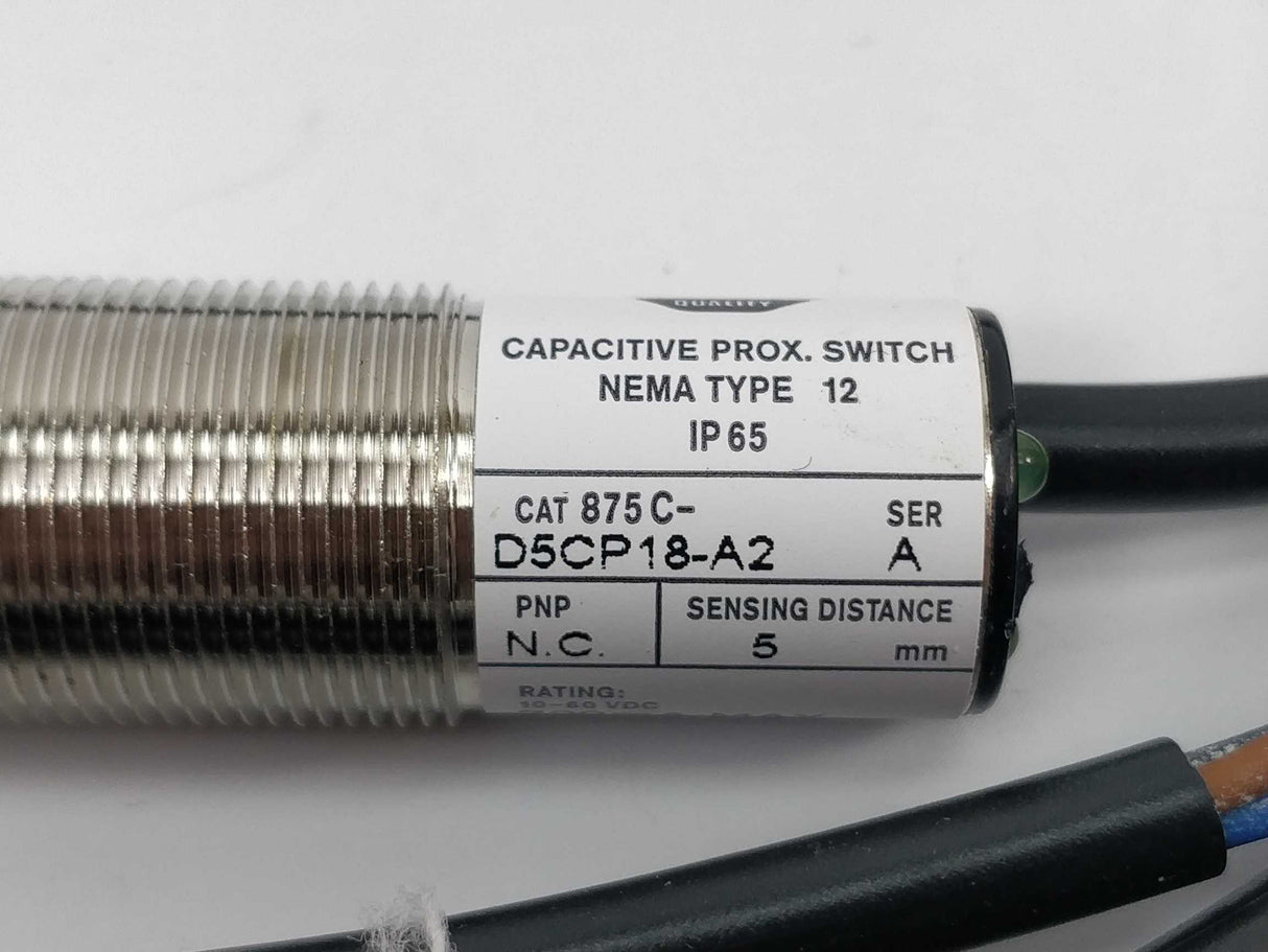 AB 875C-D5CP18-A2 Ser. A Capacitive proximity switch