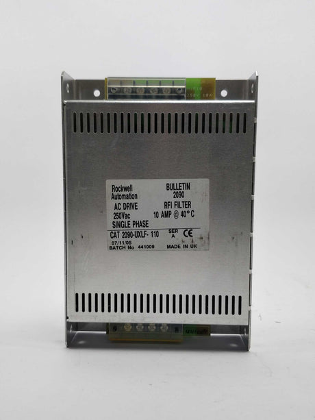 AB 2090-UXLF-110 Ser. A RFI filter