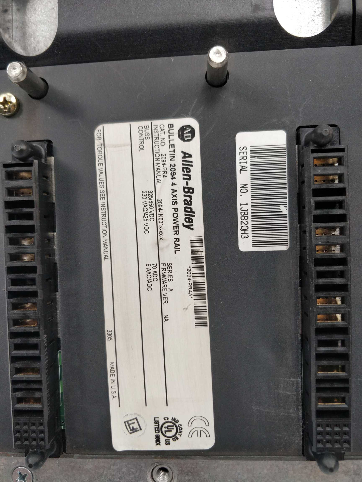 AB 2094-PR4 Ser. A 4 Axis Power Rail