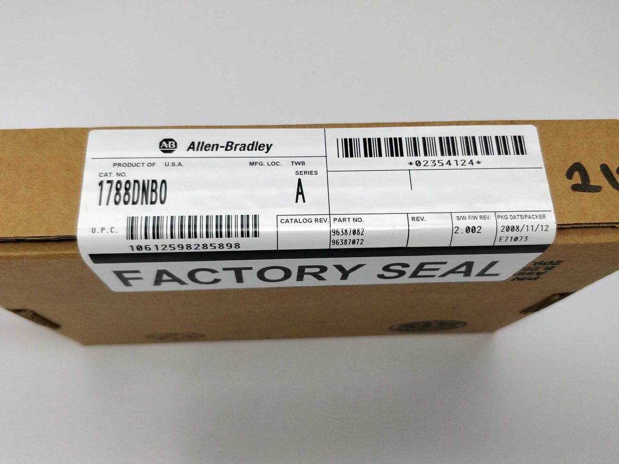 AB 1788DNB0, 1788-DNB0 1788DNB0, 96387082, Ser:A, Rev:B02