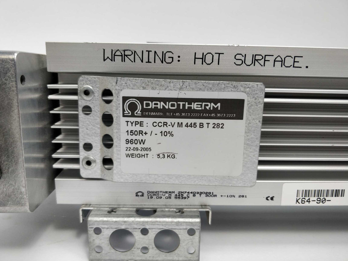 Danotherm CCR-V M 445 B T 282 CCR-V M 445 C B T 300R