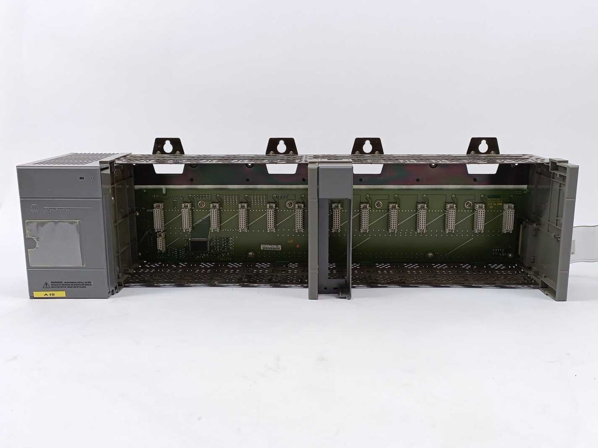 AB 1746-P2 SER C SLC500 Power Supply + 1746-A13 SER B 13-Slot Rack